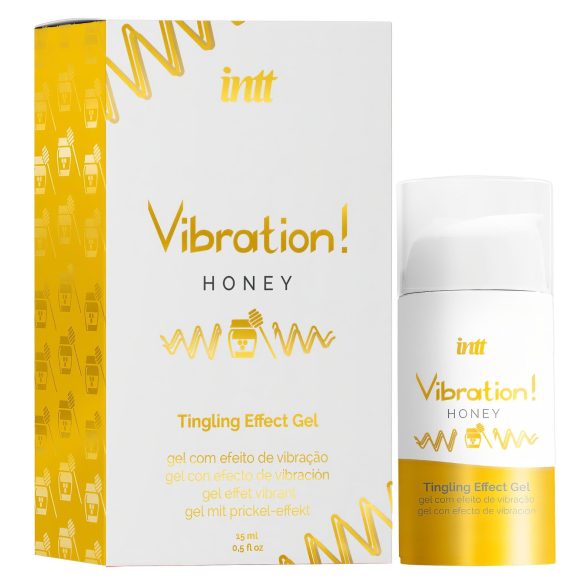 Intt Vibration! - nestevibraattori - hunaja - 15ml