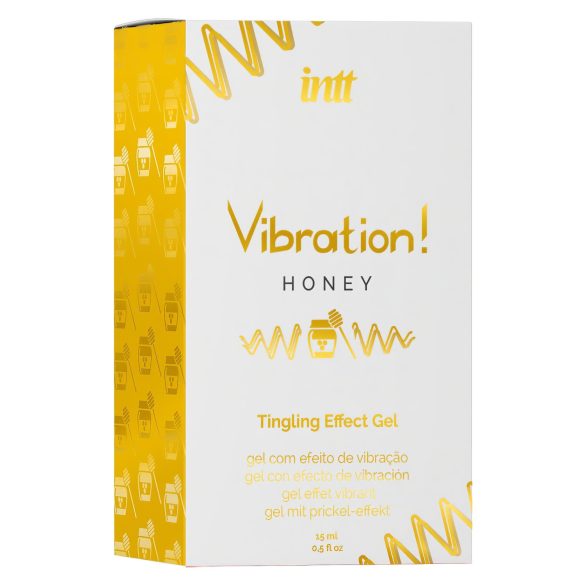 Intt Vibration! - nestevibraattori - hunaja - 15ml