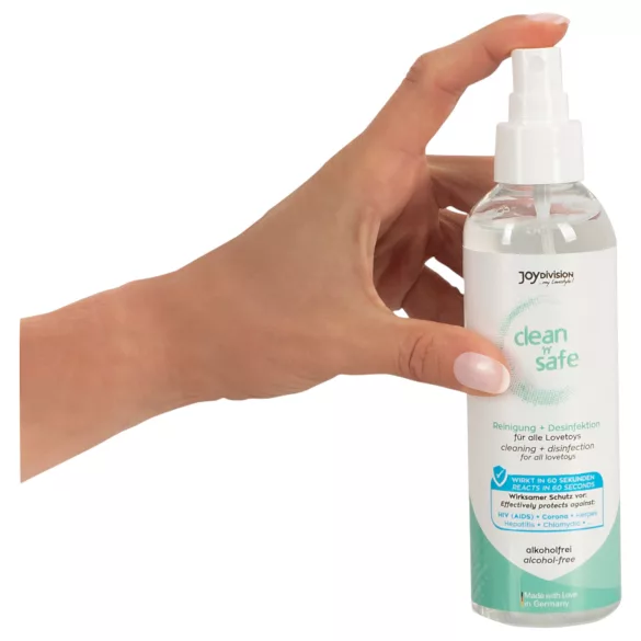 JoyDivision Clean Safe - desinfiointi- ja puhdistussuihke 200ml