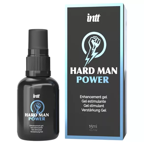 Intt Hard Man Power - miesten stimulointigeeli - 15 ml