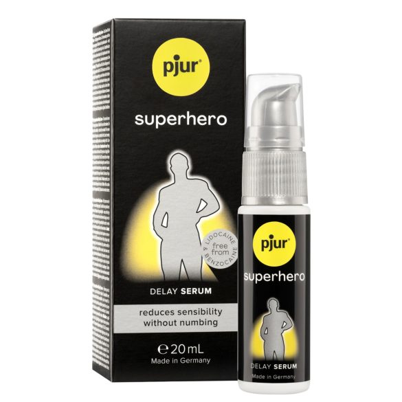 Pjur Superhero - viivästyttävä seerumi miehille - 20ml