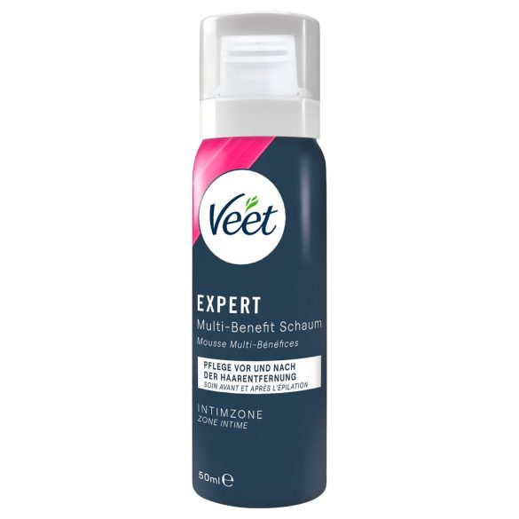 Veet - intiimialueen karvanpoistovoide ja kosteuttava vaahto naisille (2×50 ml)