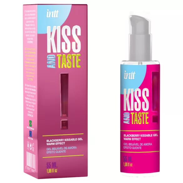Intt Kiss and Taste - liukuvoide lämmittävä - karhunvatukka - 55ml