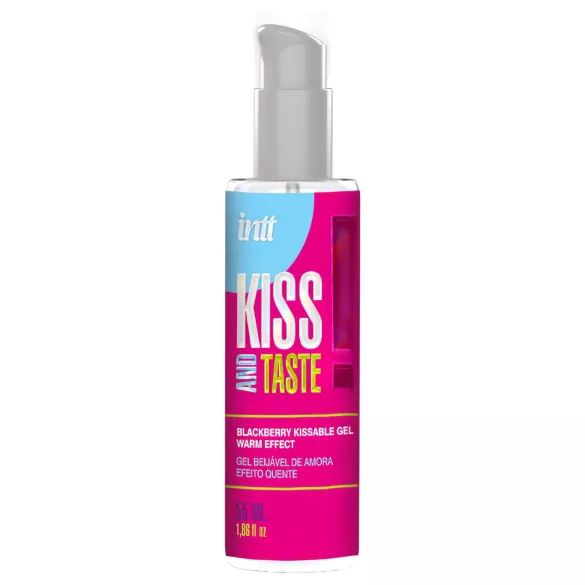 Intt Kiss and Taste - liukuvoide lämmittävä - karhunvatukka - 55ml