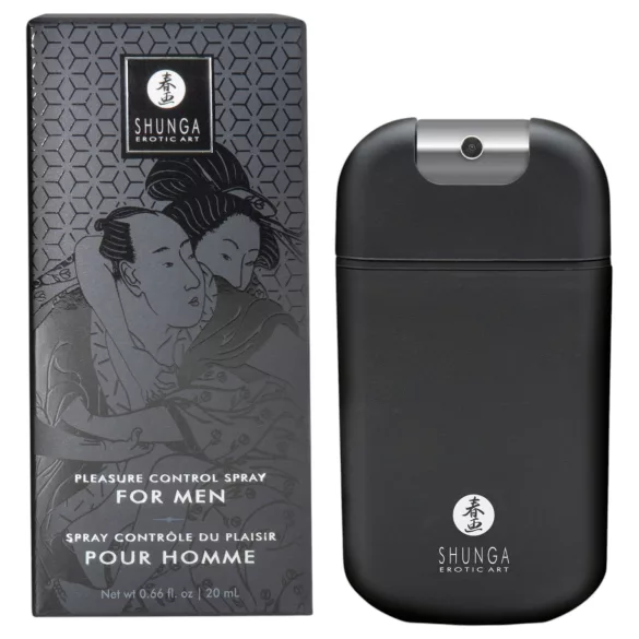 Shunga Pleasure Control - viivästyttävä suihke miehille (20 ml)