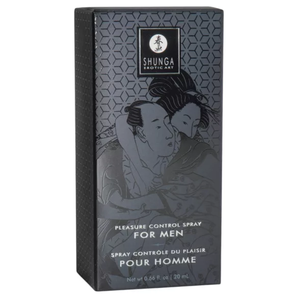 Shunga Pleasure Control - viivästyttävä suihke miehille (20 ml)