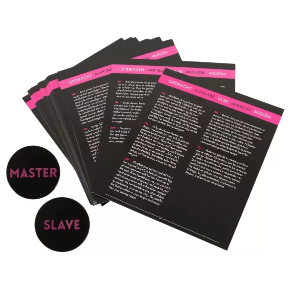 tease & please - Master & Slave - premium-tason BDSM-seikkailusetti pareille (13-osainen)