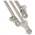 Straw Willy - peniksen muotoinen juomapilli - kirkas - 4 kpl