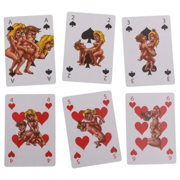 Kama Sutra - hauska pelikorttisetti - 24 kpl