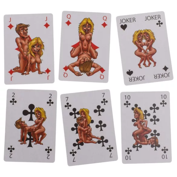 Kama Sutra - hauska pelikorttisetti - 24 kpl