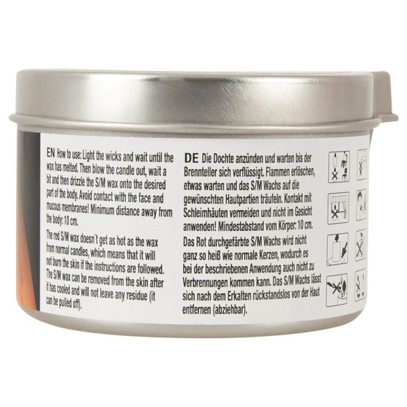 BDSM High Temperature - parafiinikynttilä vartalolle - 100 ml