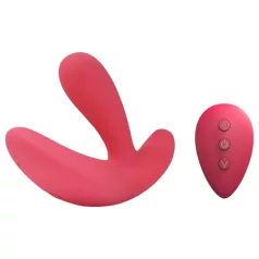   Cotoxo Saddle - etäohjattava prostata-vibraattori - punainen
