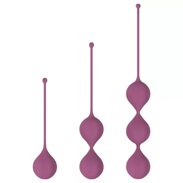 Cotoxo Belle - geishakuulasetti 3 kpl - violetti