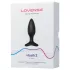 Lovense Hush 2 S - Sovelluksella ohjattava anaalivibraattori (38 mm, musta)