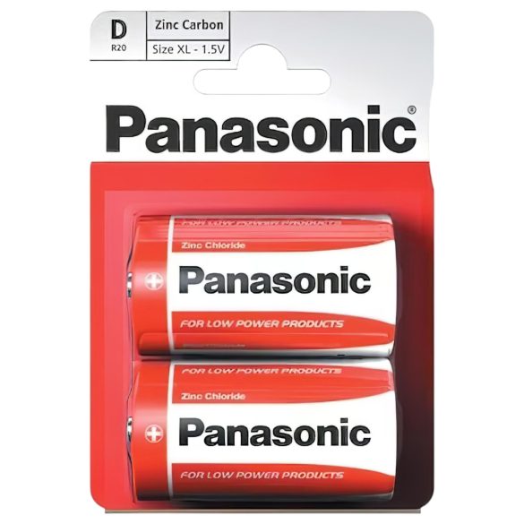 Kestävä vauva-paristo R14 C - 2 kpl (Panasonic)