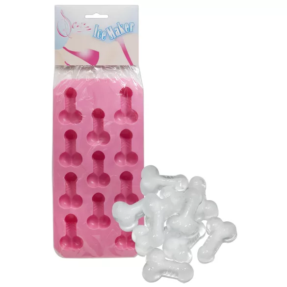 Jääkaukalomuotti - penis - silikoni