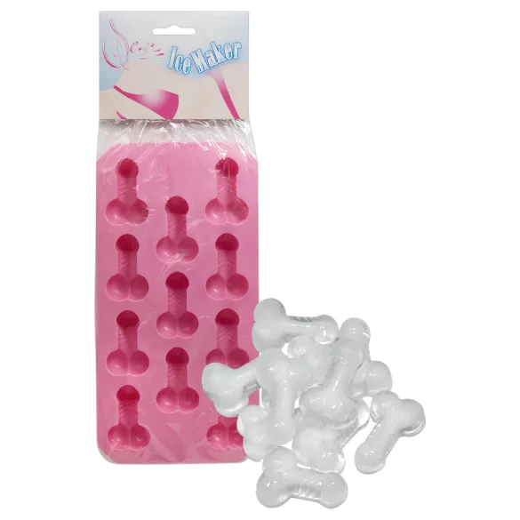 Silikoninen jääpalamuotti - penis