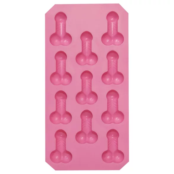 Jääkaukalomuotti - penis - silikoni