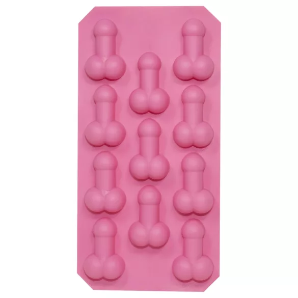 Jääkaukalomuotti - penis - silikoni
