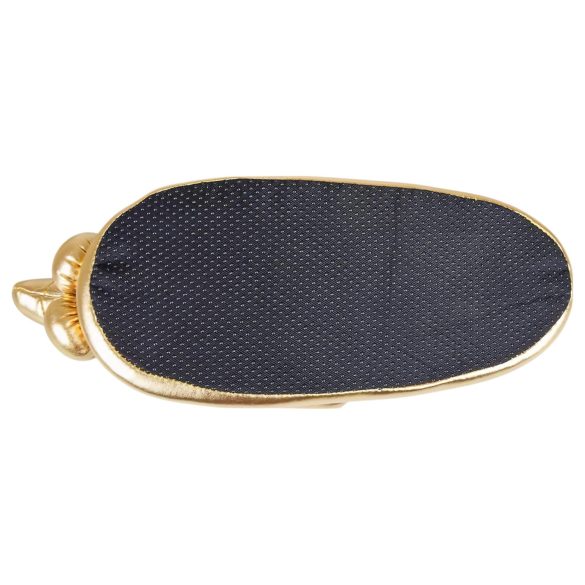 Penistossut - aikuisten tossut - penisaiheinen - kulta