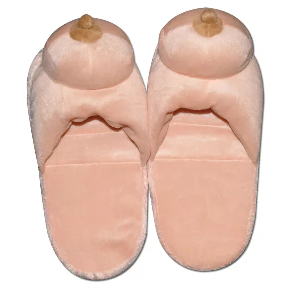 Pehmo - tossut - rintojen muotoiset - beige