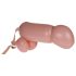 Cock Fighting - strap-on dildo - puhallettava - ihovärinen