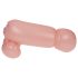Kukkoilu - puhallettava kiinnitettävä penis (luonnollinen)
