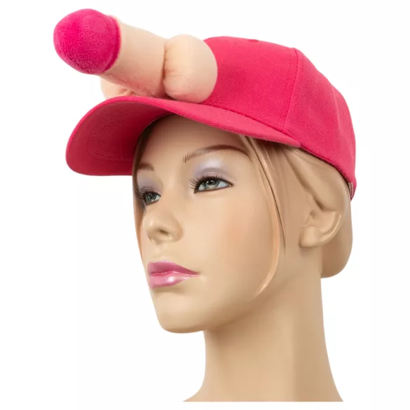 Penislakki - lippalakki - penis koriste - pinkki