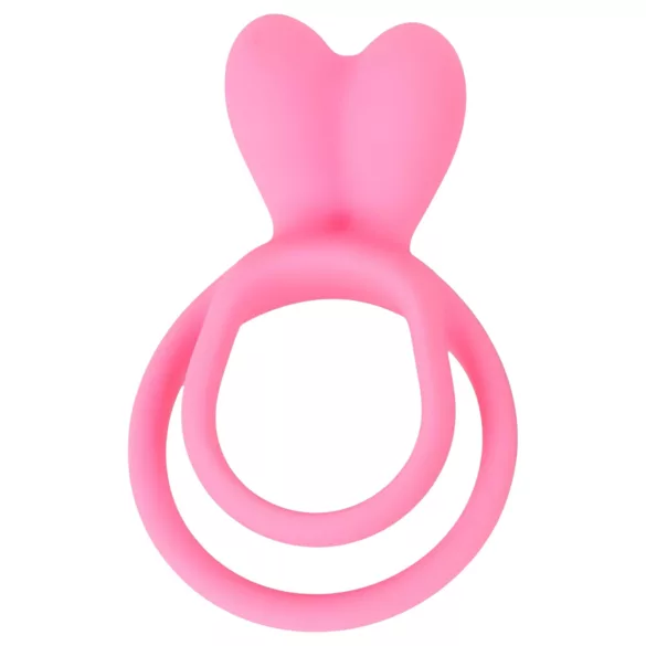 Pulselock Cocktura - pupullinen pari-penisrengas (pinkki)