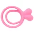 Pulselock Cocktura - pupullinen pari-penisrengas (pinkki)