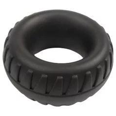   Pulselock Oak - erittäin paksu silikoninen penisrengas (musta) - 40 mm