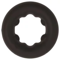   Pulselock Cocktura - pilkullinen silikoninen penisrengas (musta) - 27 mm