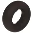 Pulselock Cocktura - pilkullinen silikoninen penisrengas (musta) - 27 mm