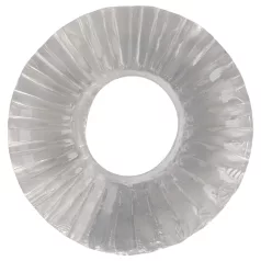   Pulselock Cocktura - uurrettu TPE-penisrengas (läpinäkyvä) - 19 mm