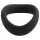 Pulselock Cocktura - kierretty silikoninen kivesrengas (musta) - 5 cm