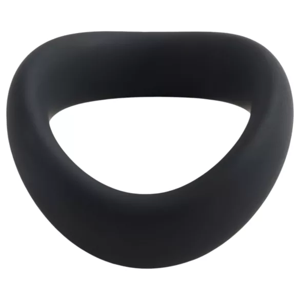 Pulselock Cocktura - kierretty silikoninen kivesrengas (musta) - 5 cm