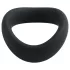Pulselock Cocktura - kierretty silikoninen kivesrengas (musta) - 5 cm
