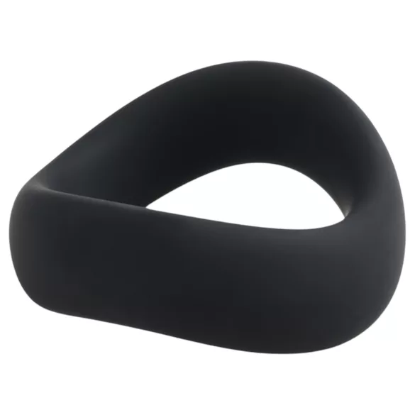 Pulselock Cocktura - kierretty silikoninen kivesrengas (musta) - 5 cm