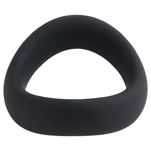 Pulselock Cocktura - kierretty silikoninen kivesrengas (musta) - 5 cm