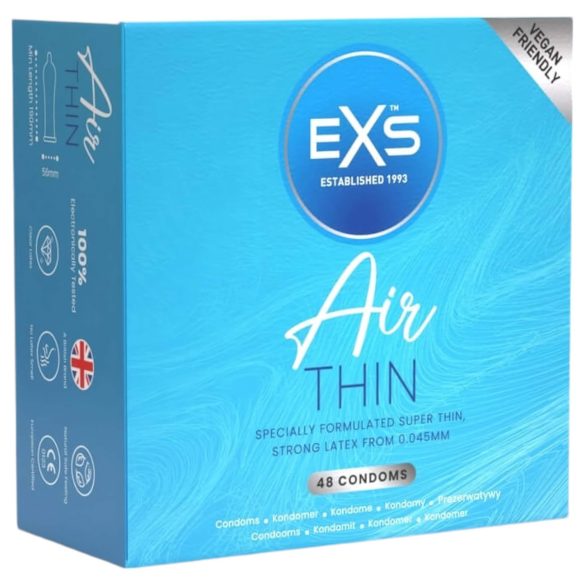 EXS Air Thin - ohuet kondomit (48 kpl)