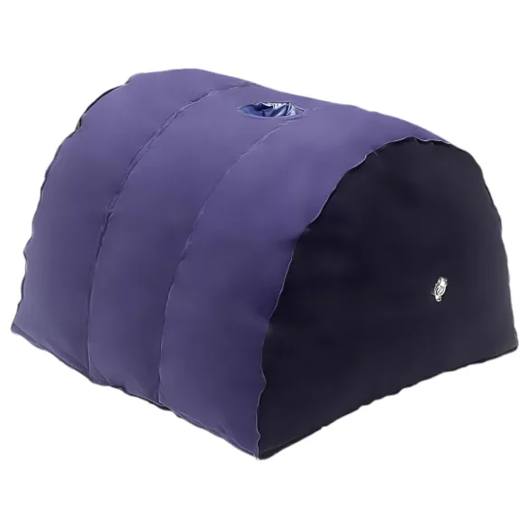 Desirel Magic Pillow - Ilmalla täytettävä seksityyny dildonpidikkeellä (liila)