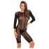 Rene Rofe - lyhyt cat suit (S-L) - musta