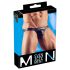 Svenjoyment – kiiltävä jockstrap (musta) - M