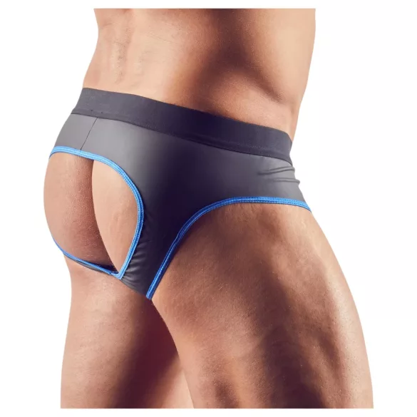 Svenjoyment - avoin jockstrap - musta-sininen
