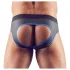Svenjoyment - avoin jockstrap - musta-sininen - L