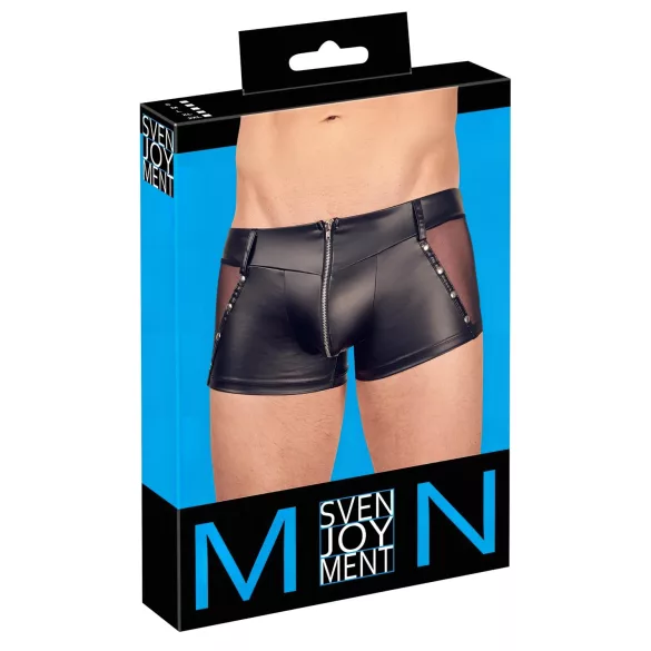 Svenjoyment - kiiltävä bokserit - musta - L