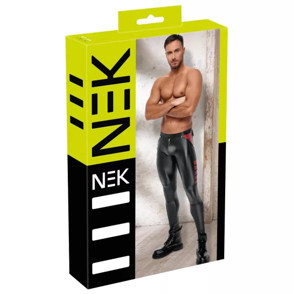 NEK - pitkälahkeiset housut - musta - XL