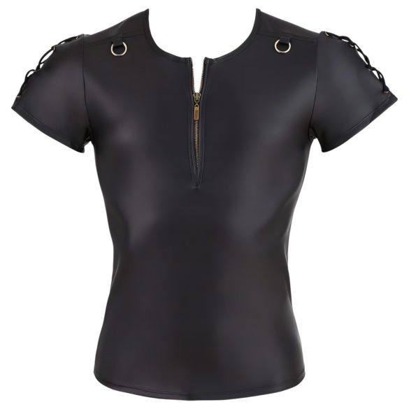 NEK - matt musta, lyhythihainen miesten paita - M