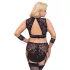 Cottelli Bondage Plus Size - pitsialusasu (musta)