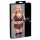 Cottelli Bondage Plus Size - pitsialusasu (musta) - 4XL